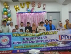 Dosen Universitas Bina Sarana Informatika Jakarta Memberikan Pengenalan Literasi Keuangan Bagi Anak-Anak Yatim