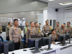 Kapolres Dampingi Tim Supervisi Polda Aceh Cek Pos Pengamanan Lebaran di Aceh Tengah