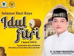 Selamat hari raya idul 1 Syawal fitri 1445 H