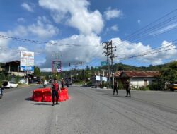 Jaga Kamtibmas Hari Ke-3 Lebaran, Sat Samapta Polres Aceh Tengah laksanakan Patroli Dan Pengaturan Di Titik Kemacetan Dan Daerah Wisata