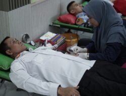 Setetes Darah Untuk Kemanusiaan, Rutan Cipinang Semarakkan HBP Ke-60 Dengan Donor Darah