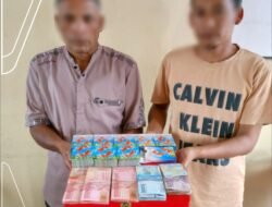 Asik Bermain Judi Remi Dua Warga Bener Meriah Ditangkap Polisi