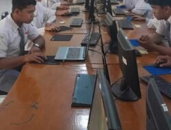 Ratusan Siswa Siswa SMA N 1 Bireun mengikuti Ujian Akhir Sekolah Tahun 2024