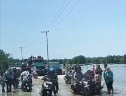 Jalan Provinsi Terbenam Banjir, Butuh Perhatian Dari Pemerintah