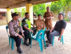 Serka Rusli: Kegiatan Komsos Tersebut Bertujuan Untuk Silaturahmi Dengan Warga