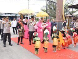 Kapolres Bireuen Sambut Kunjungan Kerja Kapolda Aceh