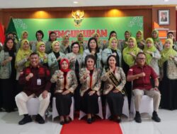 Ketua Umum PIPAS Pusat, Kukuhkan Langsung Pengurus PIPAS Kanwil Kemenkumham DKI Jakarta