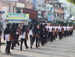 Jaga Kebugaran, Polres Aceh Tengah Laksanakan Olah Raga Jalan kaki