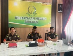 Jam Pidum Setujui RJ KE-6 Kajari Bireuen.