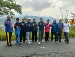 Kapolres Dan Masyarakat Joging Bersama Menikmati Udara Segar Takengon