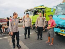 Tertibkan Kendaraan ODOL, Kapolda Sumsel Irjen A Rachmad Wibowo Tempatkan 9 Personel di UPPKB Kertapati