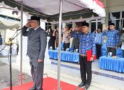 Kapolres Hadiri Upacara Peringatan Kebangkitan Nasional Ke 116 Tahun 2024 Dilapangan Setdakab