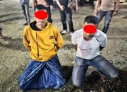 Tim Opsnal Gabungan Polres Amankan Pelaku Pembakaran Gudang Pupuk