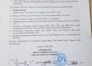 DPP Partai PAN Rekomendasikan Raidin Pinim Maju Sebagai Calon Bupati Pada Pilkada 2024