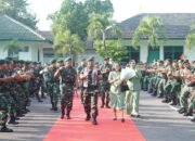 Pangdivif 2 Kostrad Laksanakan Kunjungan Kerja ke Brigif 6/Tri Shakti Balajaya