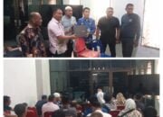 Haji Tole Cs Ganti Peralatan KONI Aceh Timur Rusak Saat Kisruh Menjalang Musorkab.