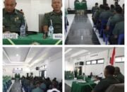 Prajurit, PNS Dan Persit KCK Cab XIX Kodim 0102/Pidie Terima Penyuluhan Hukum Dari Kumdam Iskandar Muda