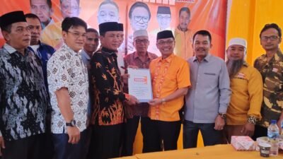 Raidin Pinim  Minta  Dukungan Penuh Partai Hanura Untuk Priode Kedua.