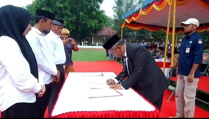 Ketua Komisioner KIP Aceh Tenggara, Lantik 1.155 PPS Pilkada 2024