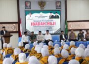 Wakili Kapolres Aceh Tengah, Wakapolres Hadiri Pelepasan 155 Jama’ah Haji Kabupaten Setempat