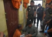 Jaksa ikut Rekontruksi Pembunuhan Adek Oleh Abang Kandung. 