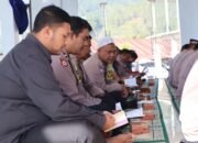 Binrohtal Bagi Personel, Polres Aceh Tengah Gelar Pengajian Alquran Rutin Dan Tausyiah Bersama Tgk.Risma Hambali