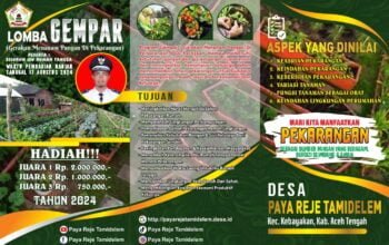 Motivasi IRT Gemar Menanam Dipekarangan Rumah, Reje Tamidelem Siapkan Hadiah Jutaan Rupiah