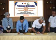 Kajari Bireuen Tandatangani MoU Dengan sub Divisi Regional 1.1 Aceh PT.KAI.