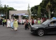 Polres Aceh Tengah Terjunkan Puluhan Personel Amankan Sholat Idul Adha 1445 H Di Kabupaten Setempat