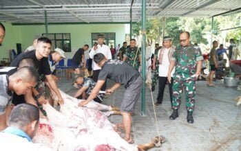 Pangdivif 2 Kostrad Dan Segenap Prajurit Peringati Hari Raya Idul Adha 1445 H / 2024 M