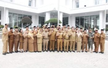 Pimpin Apel Terakhir Bersama ASN dan Staf, Pj Gubernur Sumut Hassanudin Beri Pesan Ini