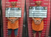 Polsek Medan Baru Amankan 2 Pelaku Pencurian Handphone di Jalan Gajah Mada Medan