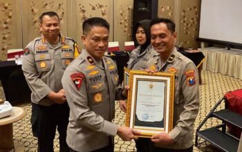 Polresta Malang Kota Raih Penghargaan “Amplifikasi Narasi Positif Terbanyak” di Rakernis Humas Polda Jatim