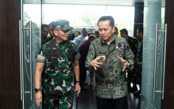 Kuatkan Sinergiritas, PJ Gubernur Sumut Silahturahmi ke Pangdam I/Bukit Barisan