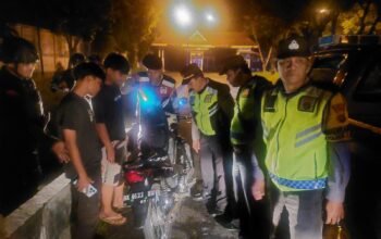 Polres Tebing Tinggi Laksanakan Patroli Berantas Geng Motor dan Balap Liar Diakhir Pekan