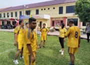 Sat Reskrim Juara I, Pertandingan Bola Final Voly Di Hari Bhayangkara ke 78 Polresta Deli Serdang