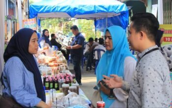 BRI Pondok Gede mengadakan perkumpulan bersama Kluster Usaha UMKM Kelurahan Jatirahayu
