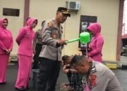 Kapolres Bireuen Pimpin Korps Raport Kenaikan Pangkat 28 Personil