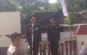 Puncak HUT Bhayangkara Ke- 78, Polsek Sumber Manjing Wetan Gelar Upacara dan Rangkaian Kegiatan Lainnya