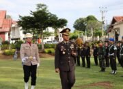 Kapolres Aceh Tengah Jadi Irup Upacara Hut Bhayangkara Ke-78 Di Lapangan Setdakab Setempat