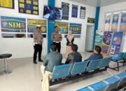 Kasat Lantas Polres Aceh Tengah Sosialisasikan JKN Sebagai Syarat Baru Dalam Permohonan SIM