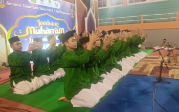 Semarakkan Festival, Ishari NU Sumobito Meriahkan Jombang Muharram Festival