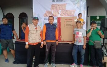 Sambut Bulan Muharram 1446H, Pengurus Masjid Darussalam Bantur Adakan Jalan Sehat