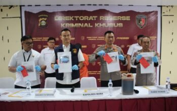 Polda Sumsel Tangkap Pemilik Sumur Minyak Ilegal   yang Terbakar – Cemari Sungai