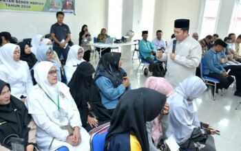 Puluhan Petugas RSUD Muyang Kute Mendapat Pelatihan Tayamum