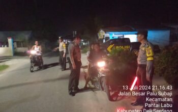 Antisipasi Gangguan Kamtibmas, Polresta Deli Serdang Laksanakan Patroli Presisi