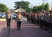 Wakapolres Aceh Timur Pimpin Apel Gelar Pasukan Operasi Patuh Seulawah 2024