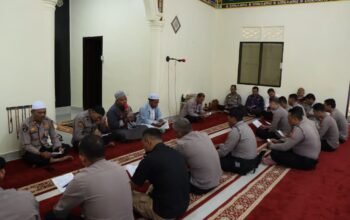 Tingkatkan Keimanan dan Ketaqwaan Kepada Allah, Polres Bener Meriah Gelar Bimbingan Rohani dan Mental