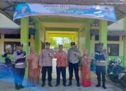 Polsek Ulim Tingkatkan Kedisiplinan Pelajar dengan Pelatihan PBB Di MTsN 4 Pidie Jaya