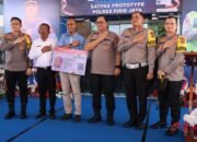 Peluncuran SIM C1 Perdana Se-Sumatera, Kapolres Pijay Sambut Kapolda di Satpas Prototype